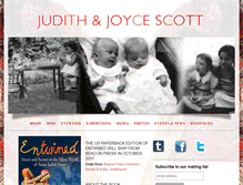 Tablet Screenshot of judithandjoycescott.com